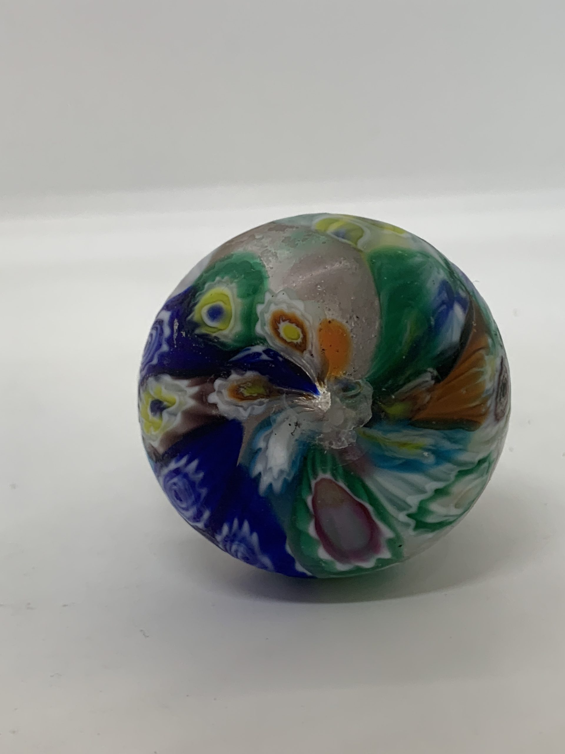 Vintage Toso Double Handled Millefiori Vase 7.5cm