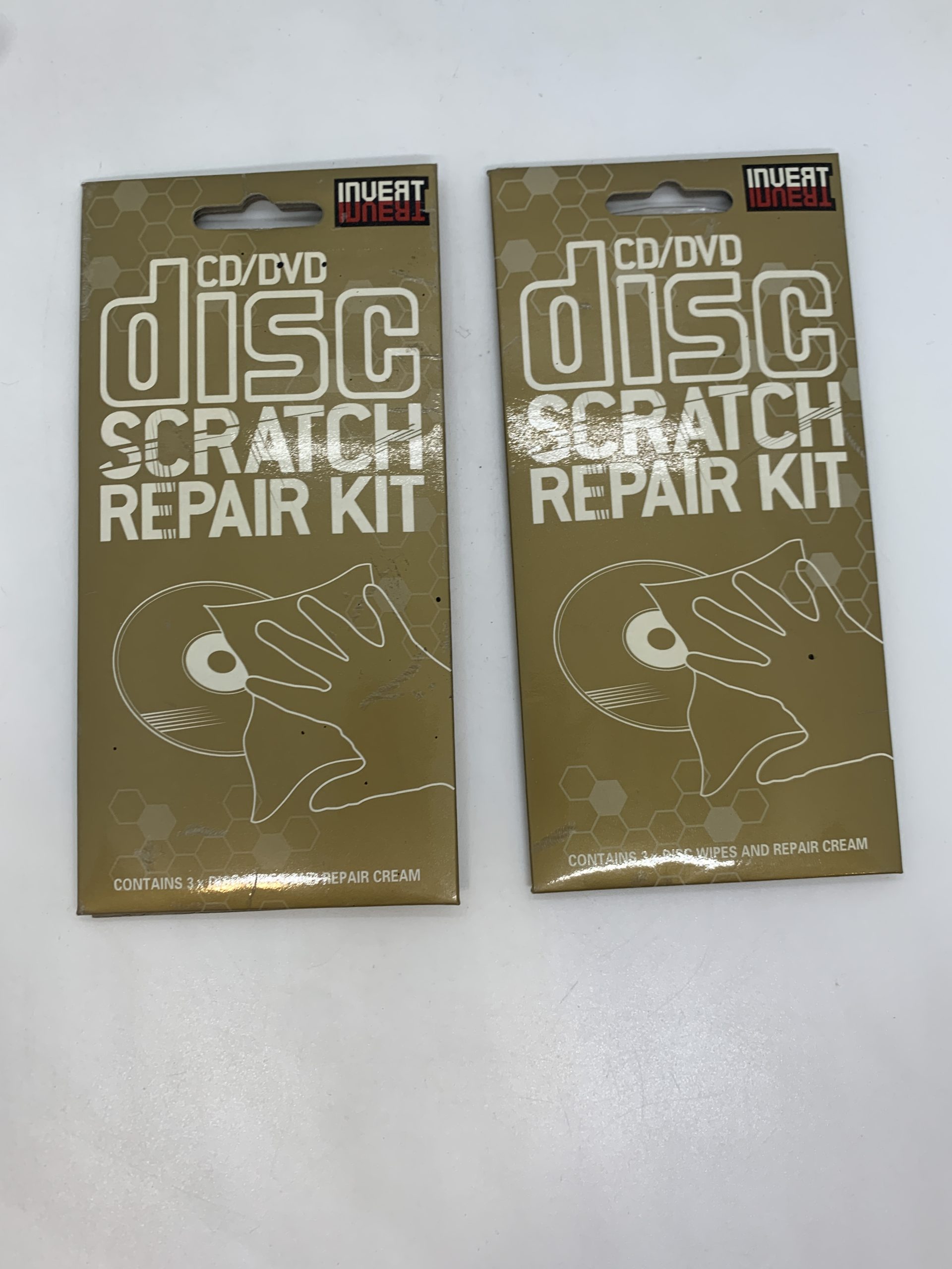 2 x DVD Disk Scratch Repair Kit - Vintage Keepsakes