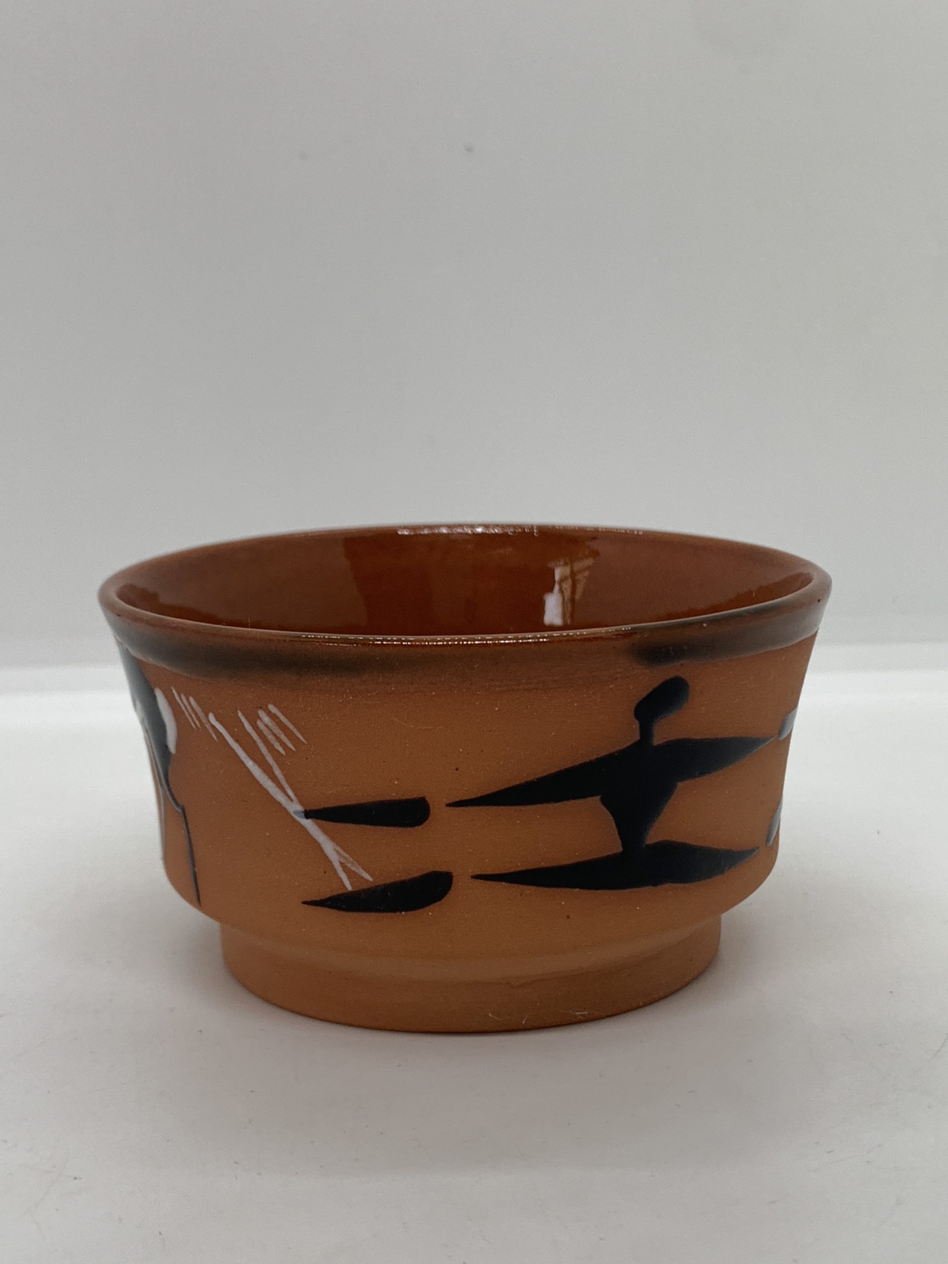 Simba Zimbabwe Pottery Bowl and Saucer Plate - Vintage Keepsakes