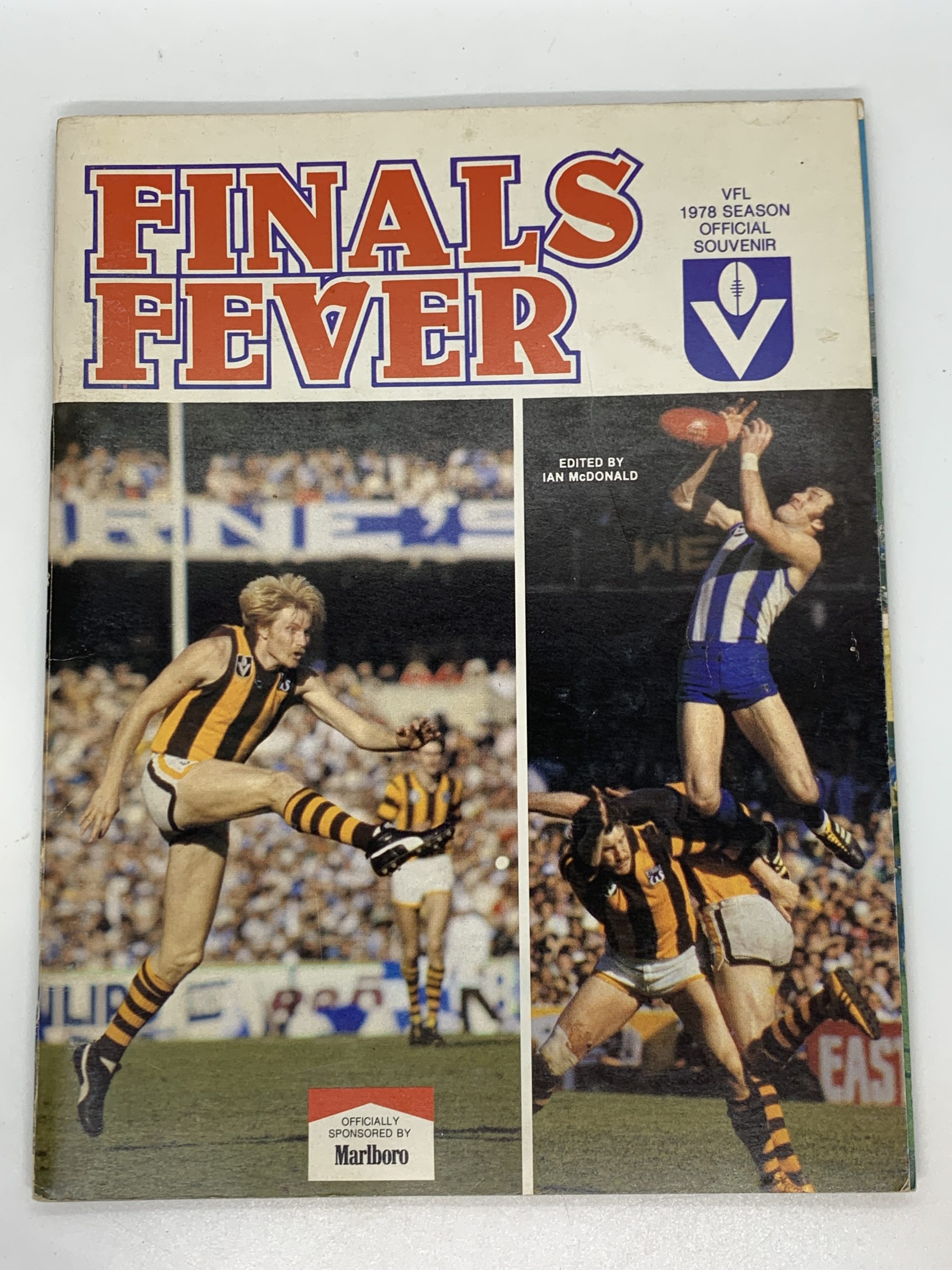 1978 VFL Finals Action Souvenir Magazine