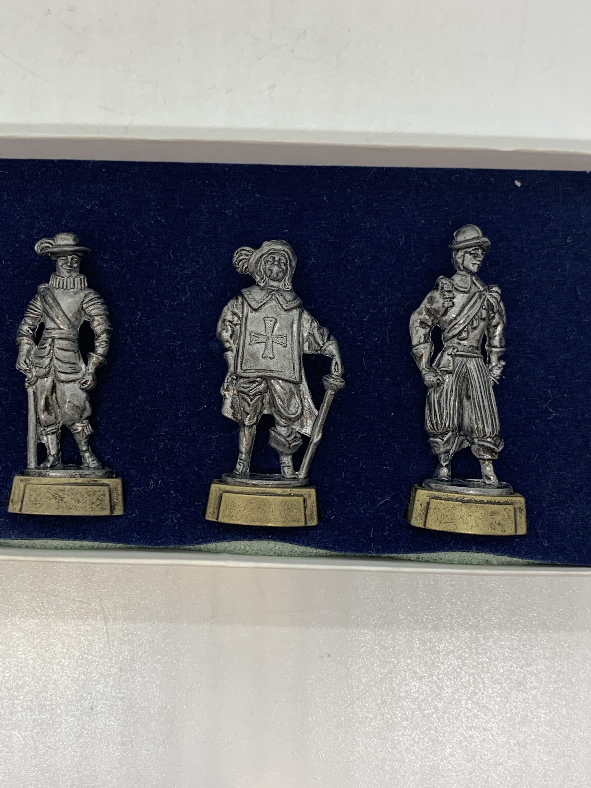 17th Century Gentlemen at Arms Metal Soldier Boxed Set