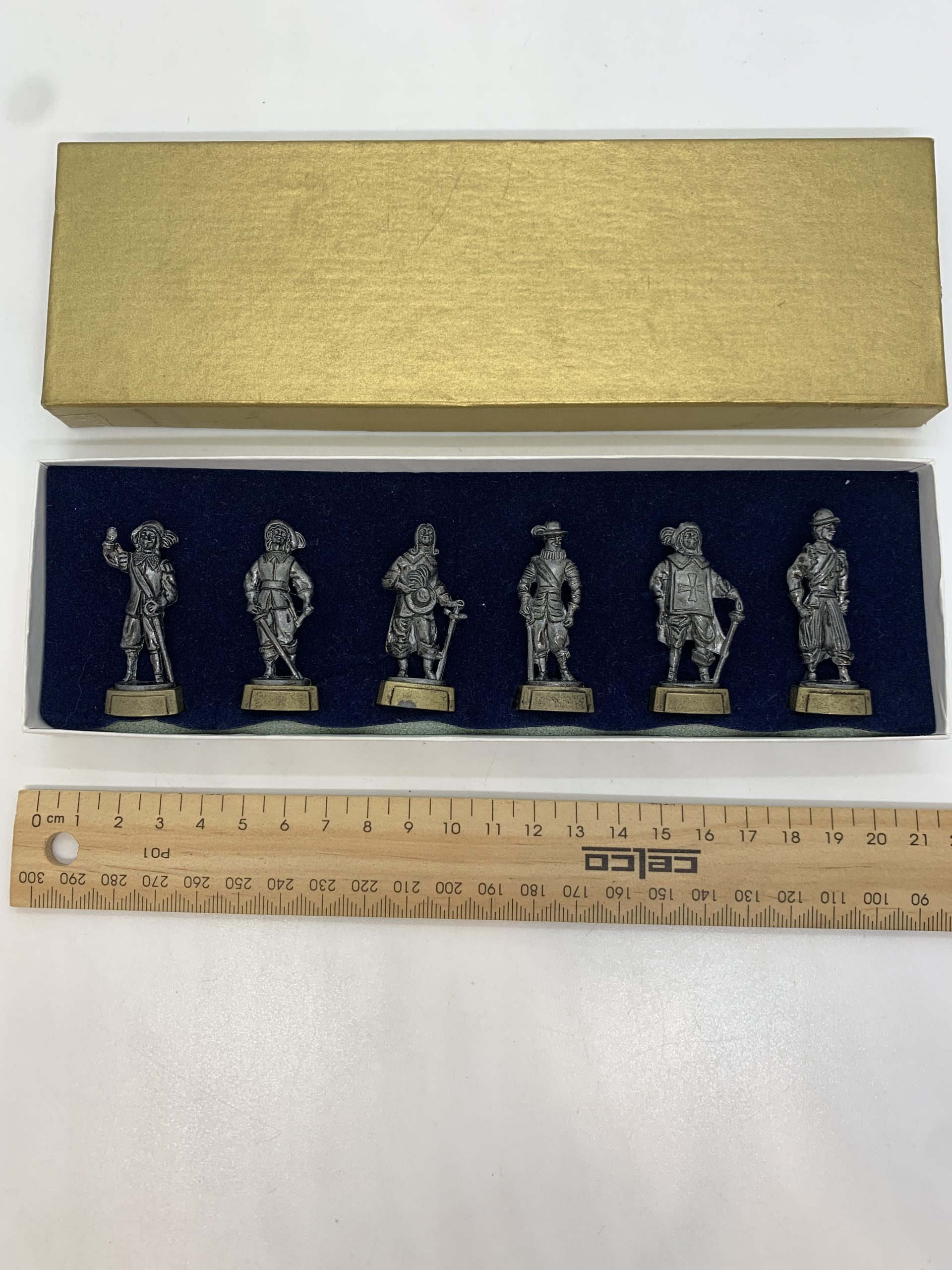 17th Century Gentlemen at Arms Metal Soldier Boxed Set