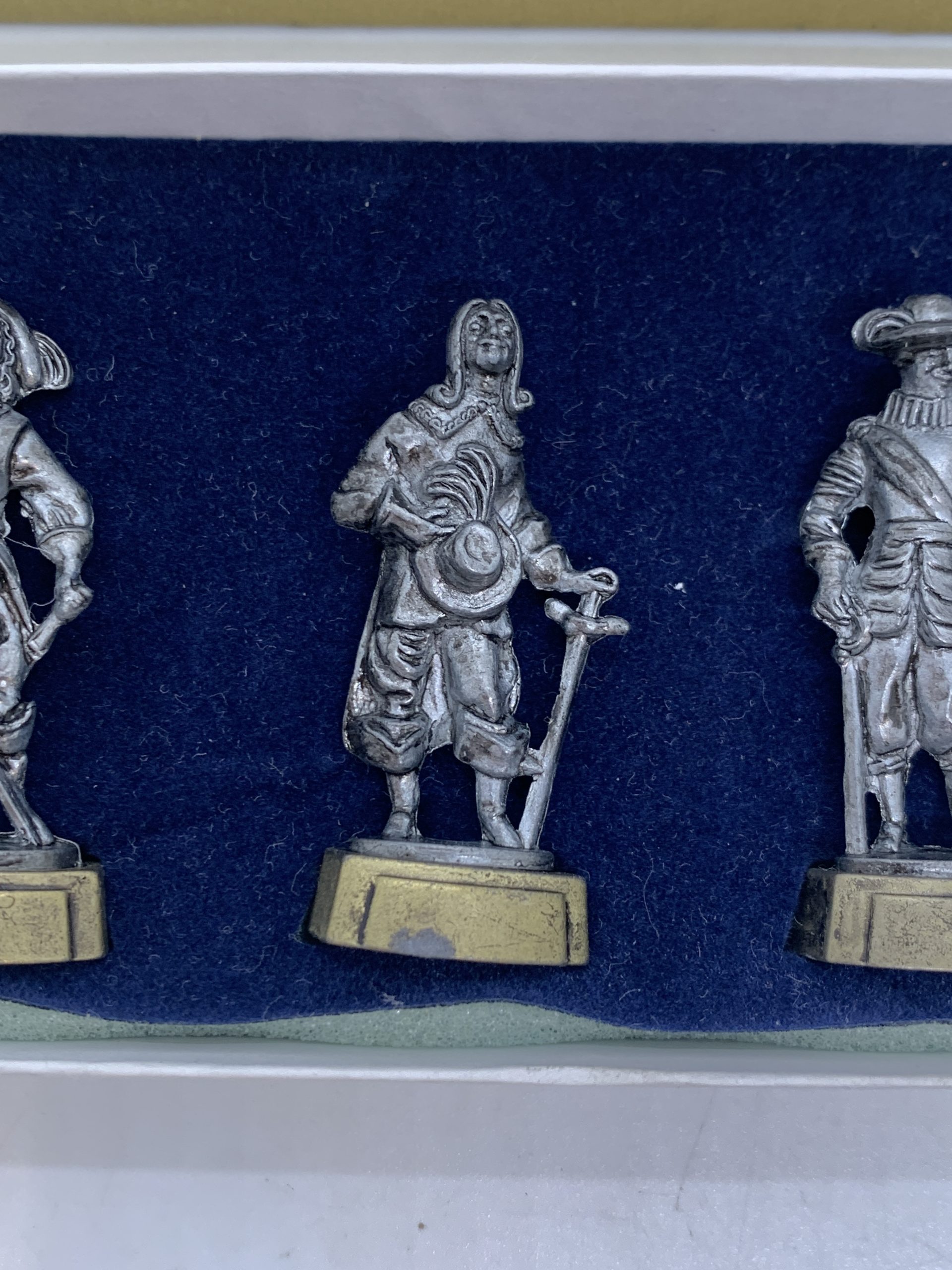 17th Century Gentlemen at Arms Metal Soldier Boxed Set