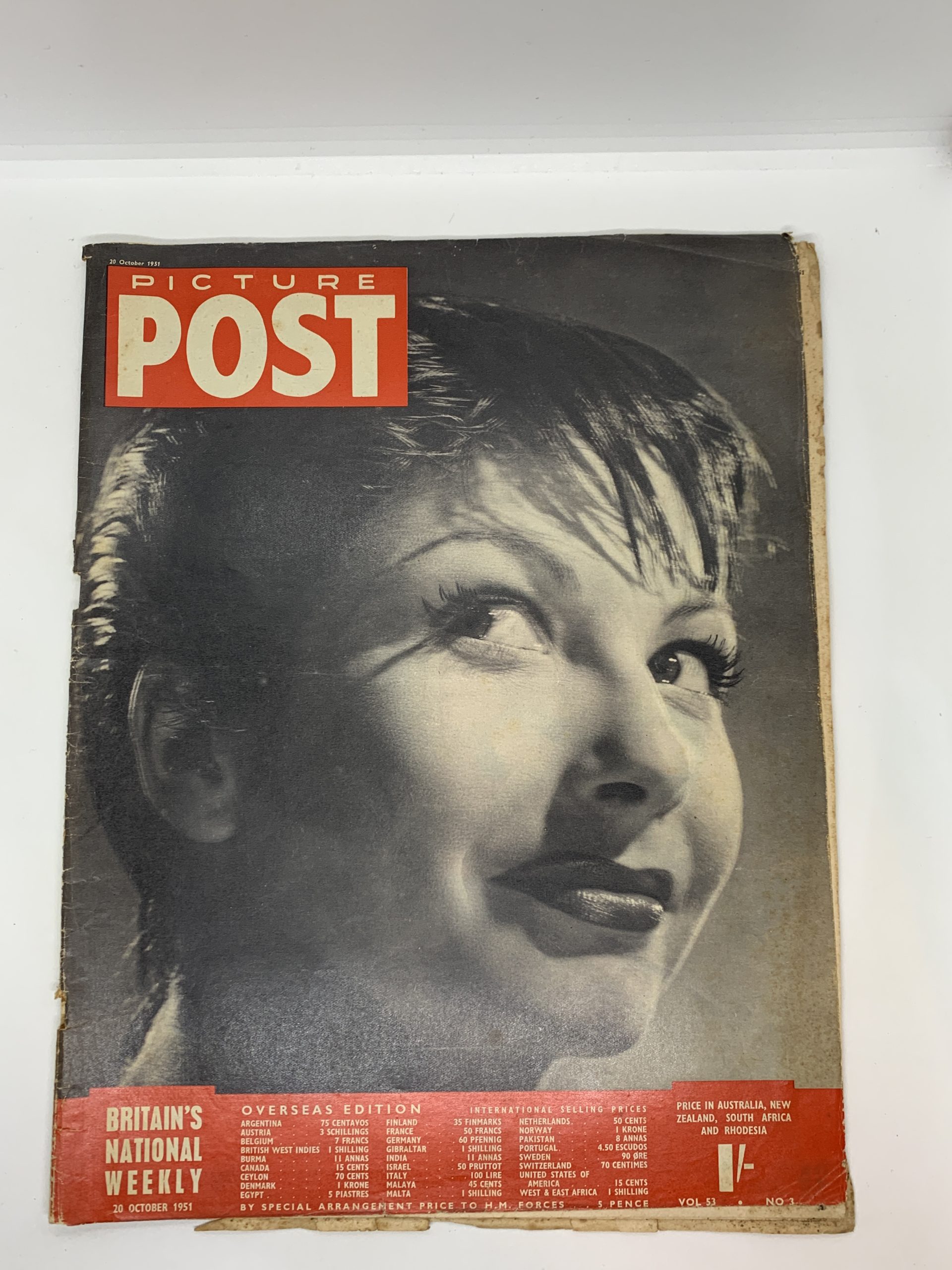 Vintage Picture Post Magazine 20 October 1951