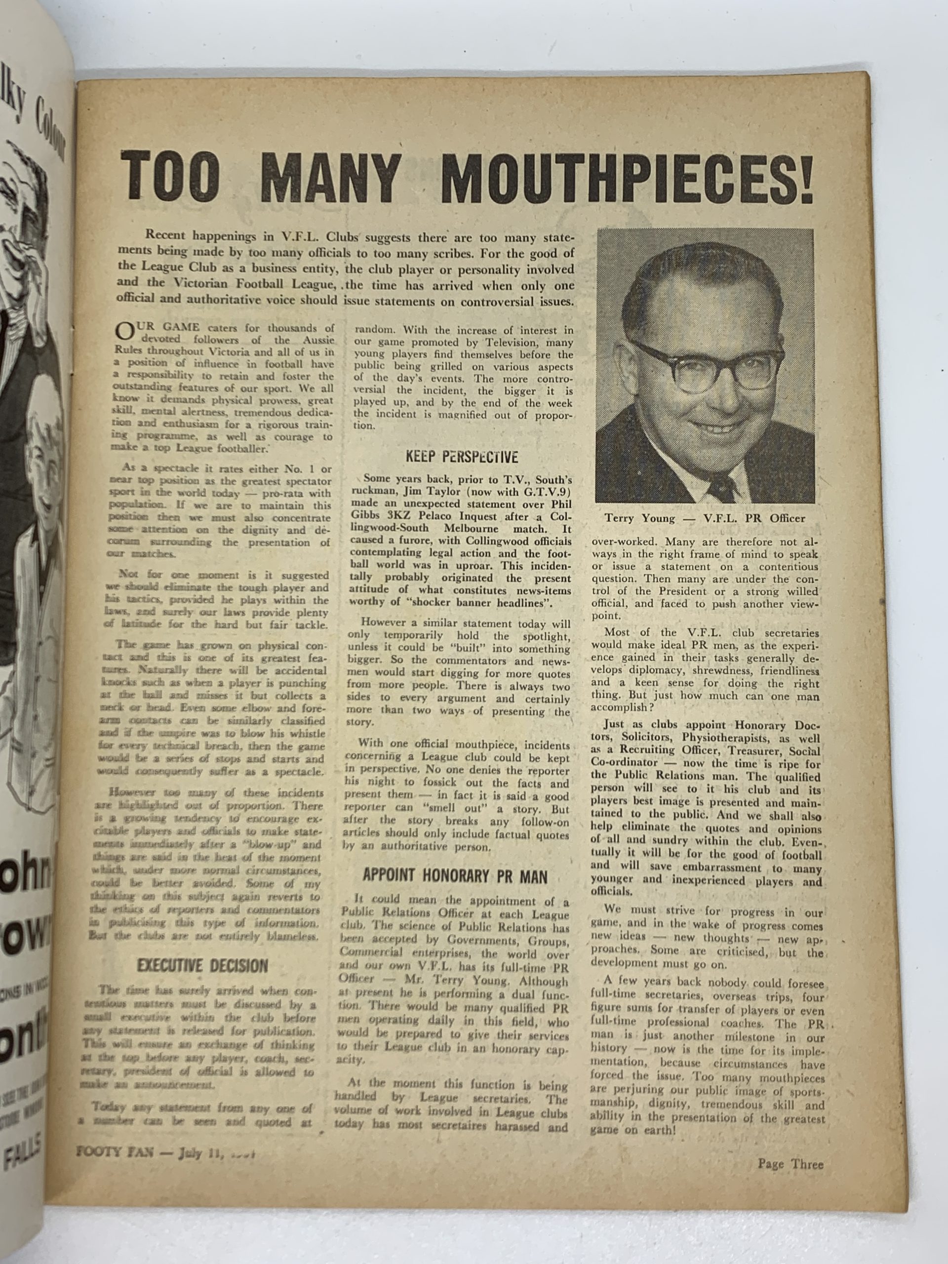 1964 Footy Fan Booklet - Magazine