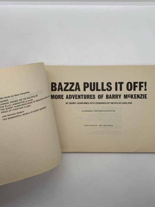 Vintage Bazza Pulls it Off by Barry Humphries