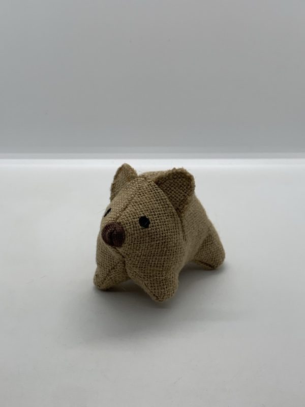 Hessian Wombat 8cm