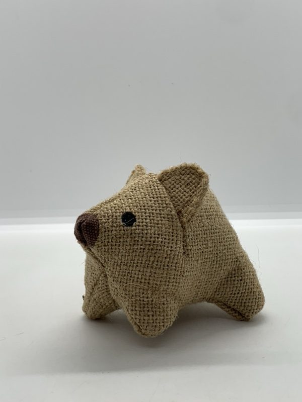 Hessian Wombat 8cm