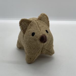 Hessian Wombat 8cm