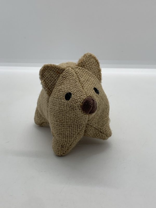 Hessian Wombat 8cm