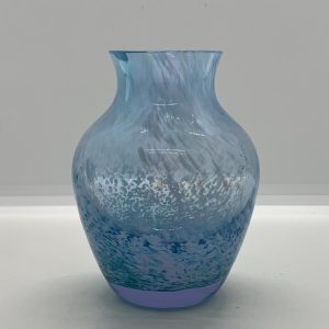 Caithness Blue Green Viola Vase 10cm