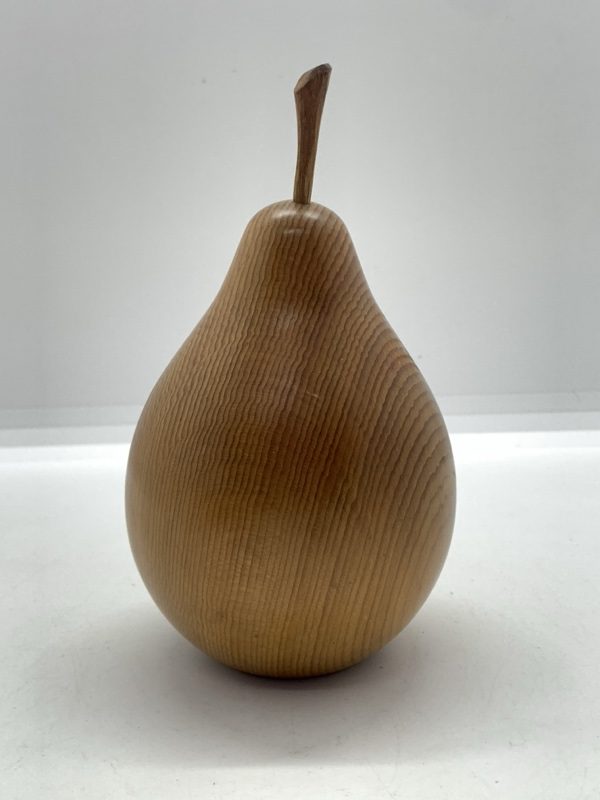 Huon Pine Pear 12cm